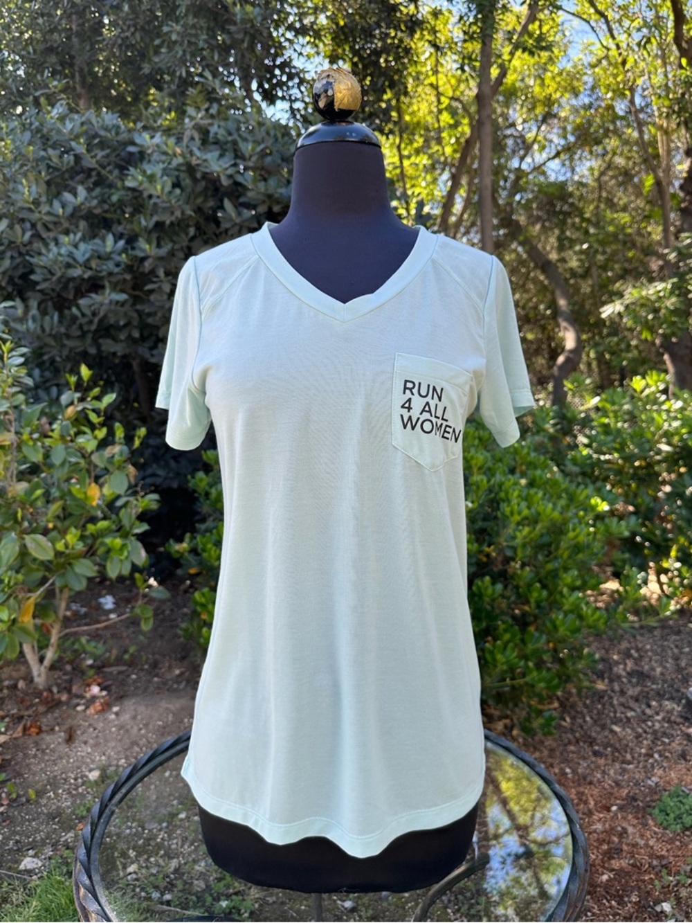 Oiselle "Run 4 All Women" short-sleeve t-shirt - size SM